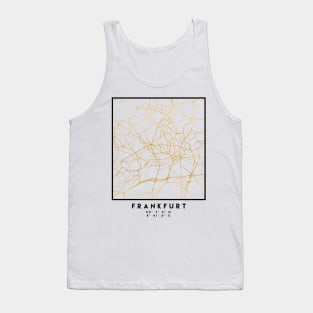 FRANKFURT GERMANY CITY STREET MAP ART Tank Top